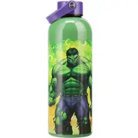 Paladone - Marvel - Hulk Metal Water Bottle with Carry Loop - Vesipullo