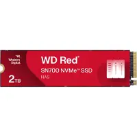 Western Digital 2TB WD Red SN700 NVMe SSD -levy, M.2 2280, PCIe 3.0 x4, 3400/2900 MB/s