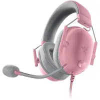 Razer Blackshark V2 X, Langallinen, 12 - 28000 Hz, Pelaaminen, 240 g, Kuulokkeet, Harmaa, Vaaleanpunainen (RZ04-03241400-R3G1)