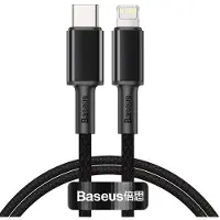 Baseus Type-C - Lightning High Density Braided Fast charging cable PD 20W 1m Black (CATLGD-01)
