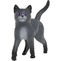 Schleich School of Magical Creatures - Karajan, a kitten with black fur, a toy figure (14912)