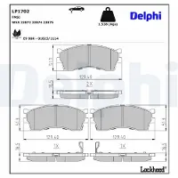 Delphi Jarrupalasarja LP1702, edessä
