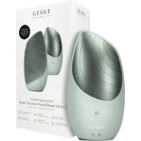 GESKE 6 in 1 Sonic Thermo Facial Brush Green