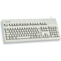 Cherry G80-3000, Täysikokoinen (100 %), Langallinen, USB, QWERTY, Harmaa (G80-3000LXCEU-0)