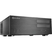 Silverstone Grandia GD08 HTPC-kotelo, E-ATX, musta