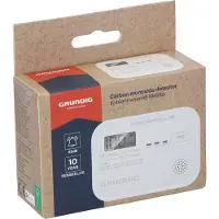 Grundig Hiilimonoksidihälytin 85dB LCD-näytöllä varustettuna