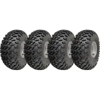 Parnells 22x11.00-8 Utility ATV Renkaat P334 Pyörät 4-kerroksiset 4 tuuman PCD-teräsvanteet (4 kpl sarja)