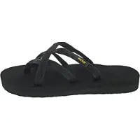 Teva Women's Olowahu Mix B Black On Black Sandaalit 41