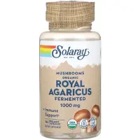 Solaray Royal Agaricus 500 Mg 60 Yksiköt