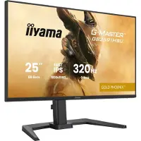 Iiyama G-MASTER GB2591HSU-B1, 62,2 cm (24.5"), 1920 x 1080 pikseliä, Full HD, LED, 0,4 ms, Musta