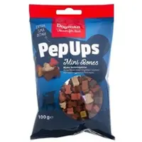 Dogman Pep Ups Mini Bones 100g