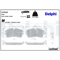 Delphi Jarrupalasarja LP3936