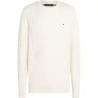 Tommy Hilfiger Neulepaita 'Classic' luonnonvalkoinen