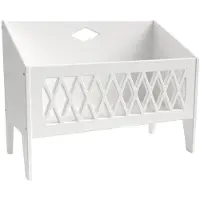 Cam Cam Harlequin Book Bench - White - ONE SIZE