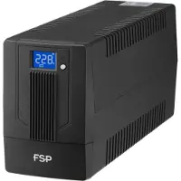 FSP UPS, 800VA,480W,SCHUKO*2,12V/9AH*1,LCD Version, 230V