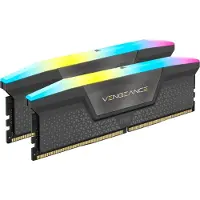 Corsair 32GB (2 x 16GB) Vengeance RGB, DDR5 5600MHz, CL40, 1.25V, harmaa