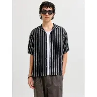 Jack & Jones Paita 'JJEJeff' musta / valkoinen