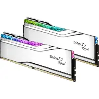 G.Skill Trident Z5 (Silver) 32GB (2x16GB) DDR5 6000MT/s CL28 DIMM RGB RAM Memory