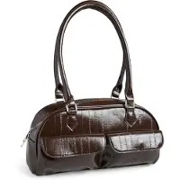 Pieces Pcbowling Pocket Bag D2D Fsy - Brown - ONE SIZE