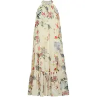 Vila Vinia S/L Halterneck Midi Dress/Dc/Ka - Multi/patterned - 38