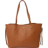 Pepe Jeans for woman. PL0300111 Brown Audrey Script Handbag (OSFA), Casual, Polyurethane