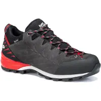 Hanwag Men's Makra Pro Low Gore-Tex Asphalt/Red Vaelluskengät 45