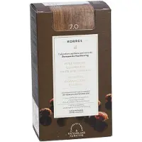 Korres Argan Oil kestohiusväri sisältää arganöljyä sävy 7.0 Blonde 50 ml