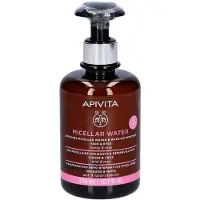 Apivita Cleansing Micellar Water rauhoittava misellivesi kasvoille ja silmiin 300 ml