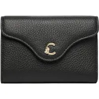 Coccinelle C-Me Lompakko Nahka 14 cm Musta