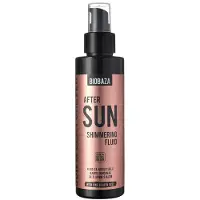 BIOBAZA After Sun fluidi auringonoton jälkeen sisältää kimalteita 150 ml