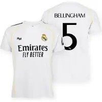 Real Madrid 25/26 Bellingham Koti Juniori Lyhythihainen T-pait