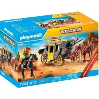 Playmobil Villin Lännen Postivaunujen Rakennuspeli