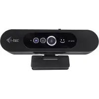 ITEC Solomon WH200 2K Ultra HD, kasvontunnistus, yksityisyyssuoja -webkamera, musta