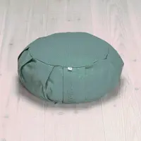 Yogiraj Meditation Cushion Round, Moss Green