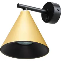 Milagro Seinävalaisin Cone GU10-kannalla, kultainen