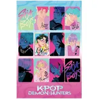 Pyramid - K-POP DEMON HUNTERS (LIGHT AND DARK) MAXI POSTER - Juliste
