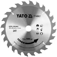 YATO Katkaisuterä puulle YT-60621; 185x20 mm; Z24