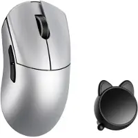 WLMouse Huan Stainless Magnesium Alloy Langaton Pelihiiri - Hopea