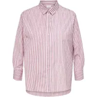 ONLY Carmakoma Caroregon Alva Ls Reg Shirt Wvn - Pink - 46