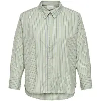 ONLY Carmakoma Caroregon Alva Ls Reg Shirt Wvn - Green - 44
