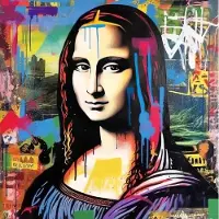 Varvikas - the world of bright… Puupalapeli, Mona Lisa, 500, varvikas, PW027e