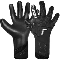 Reusch Maalivahdin Hanskat Attrakt Duo Strapless - Musta/hopea, koko 10