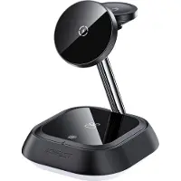 Acefast Wireless Charger 3-in-1 E16 LED Charger (black)