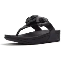 FitFlop for woman. A4N-001 Sandals Lulu Flower black (39), 3 to 5 cm, None, Casual