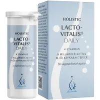 Holistic Lactovitalis Daily Maitohappobakteerit 30 kasviskapselia