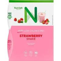 Nutrilett Strawberry Shake 10x35g VLCD-pirtelö