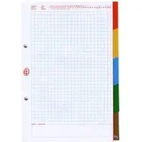 Hobby Hall A5 kansioarkkeja, 50 arkkia, laatikko, 5 kpl.