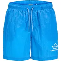 Jack & Jones Uimashortsit 'JPSTKAUAI' taivaansininen / valkoinen