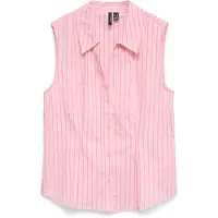 Vero Moda Pusero 'VMFRIBA' roosa / vadelma / valkoinen
