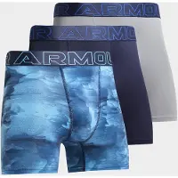 Under Armour 3-Pack Performance Tech Boxers Junior - Mens, sininen